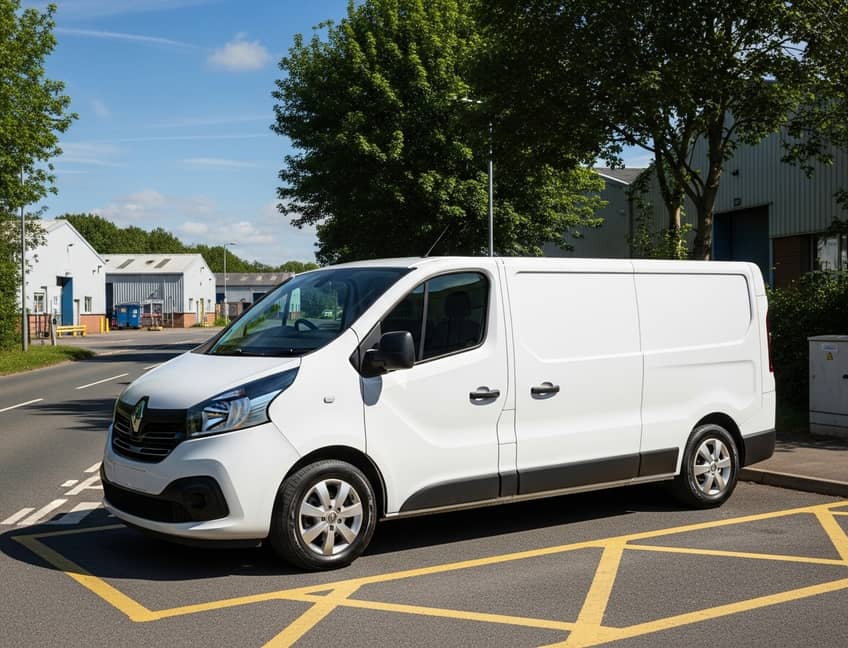 Professional vehicle representing quality